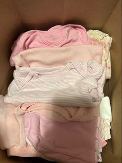 bag of babygirl items