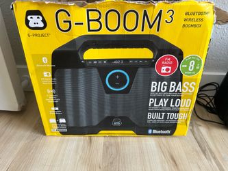 G boom speaker Bluetooth