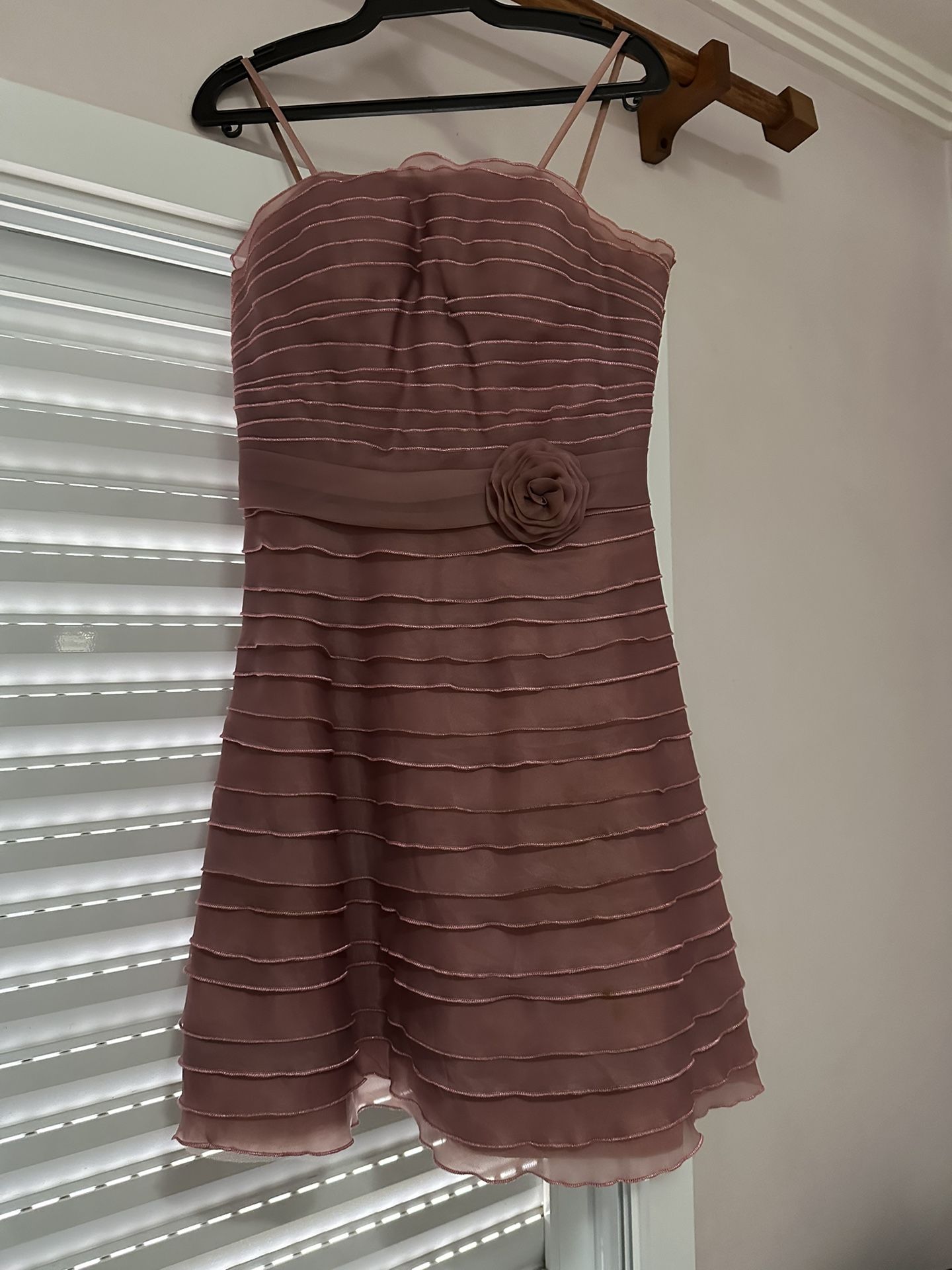 Dusty Pink Party Dress