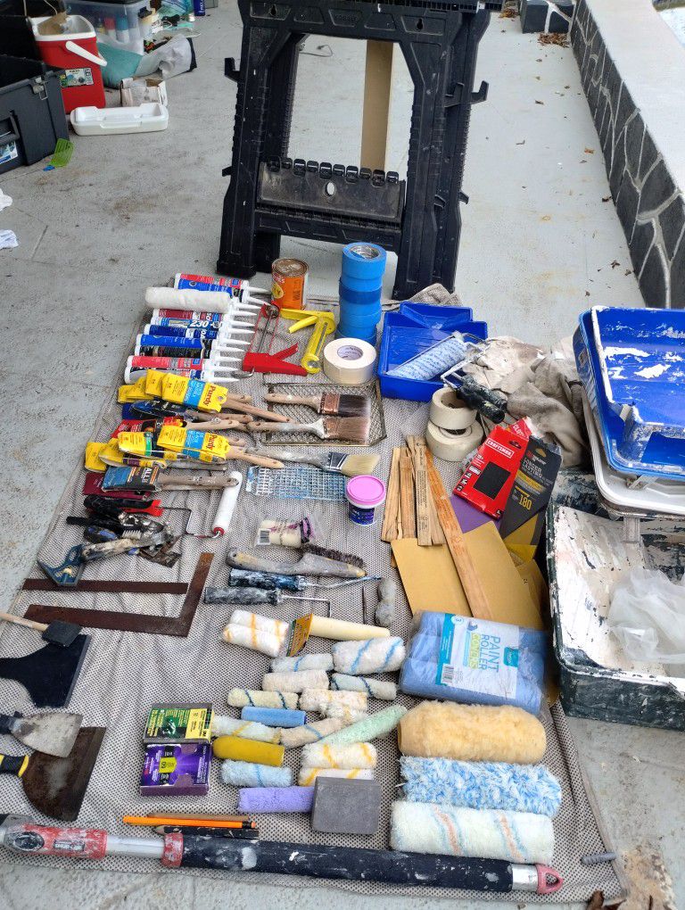Huge Lot Of Paint Tools