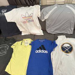 Men’s Nike, Adidas, Reebok Pack Shirt Hoodie Medium