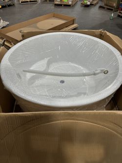 Acrylic Bathtub 59x59x24