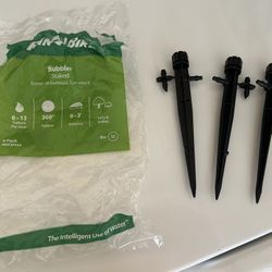 Rain Bird Full-Circle Drip Irrigation Micro Bubbler 13 gph (Pack of 3) open pack
