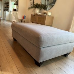 Grey Ottoman 