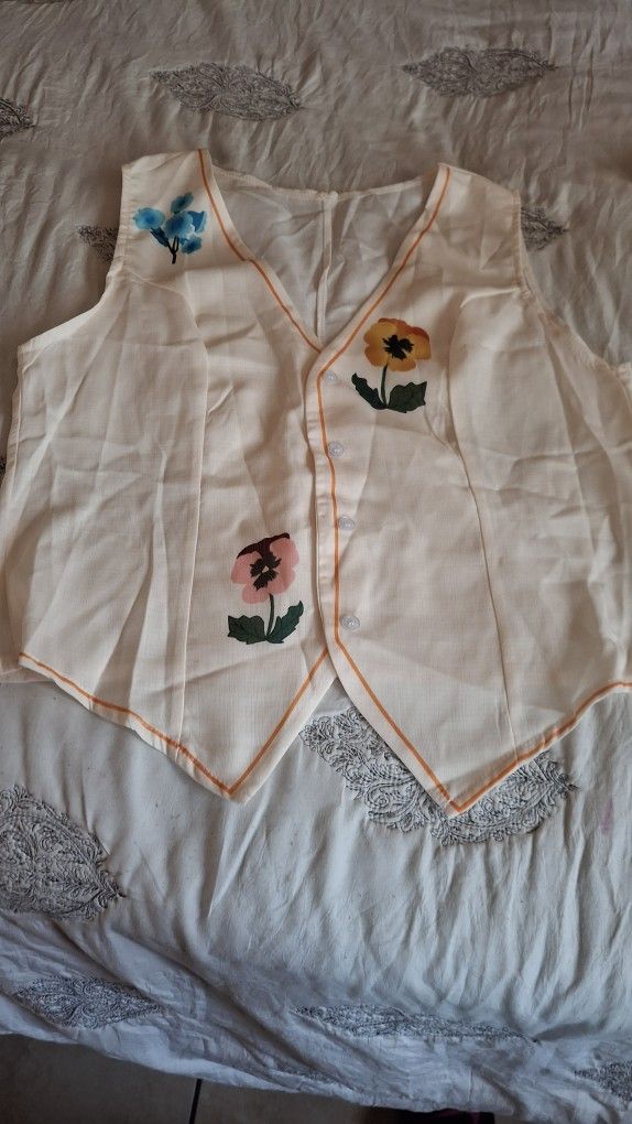Traje De Short Y Chaleco