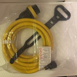 14Ft 30-Amp to 15-Amp 110V Marine and RV Adapter Cord, 5-15P to L5-30R  New