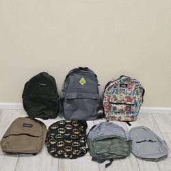 Brand New Kids School Backpacks: All 7 For $35. 
