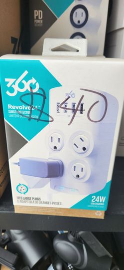 NEW 360 Electrical Revolve24 Wall Tap Surge Protector** š