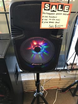 Karaoke speaker package