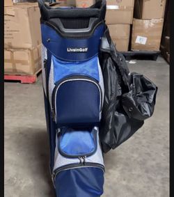 New Blue Golf Bag