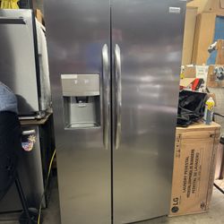 Side By Side Refrigerator Frigidaire Gallery Stainless Steel 