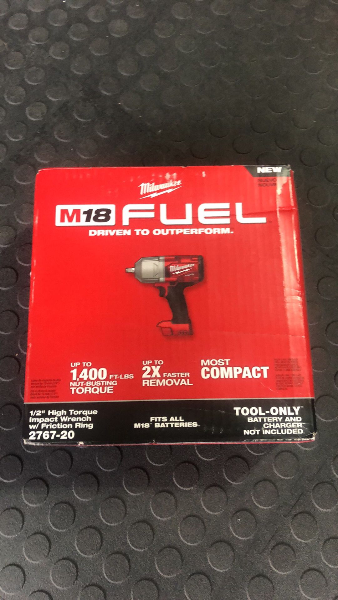 New Milwaukee impact wrench 1/2 high torque