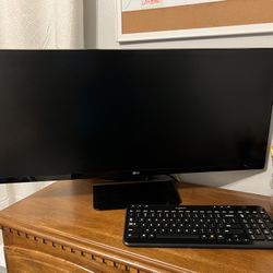 LG 34” Ultra wide monitor & HP 500gb CPU