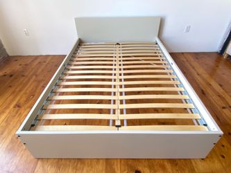 Contemporary IKEA FULL size bed frame : can deliver