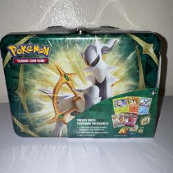 Arceus Collectors Chest Lunchbox Tin Spring 2022 Edition, Sealed!