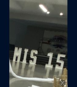 Letras Mis 15