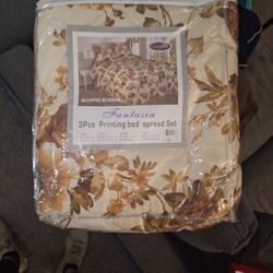 Bed Spread Set New