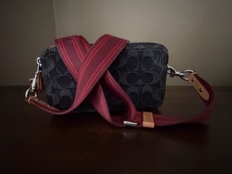 New Coach Coach - Kira Crossbody Bag – Signature Denim Black