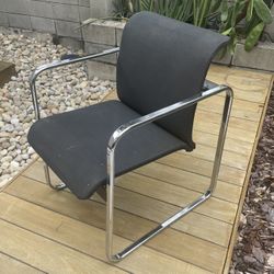 MCM Chrome Tubular Chair by Peter Protzman for Herman Miller
