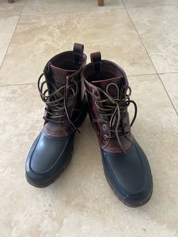 Sperry leather Boots Lace-Up