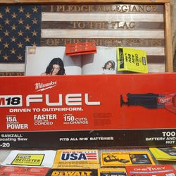 NEW MILWAUKEE M18 FUEL SUPER SAWZALL 