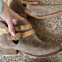 ~ Rebels Leather Strappy Bootie’s ~