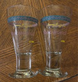 Jimmy Buffett's Margaritaville Key West Pilsner Glasses - Set of 2
