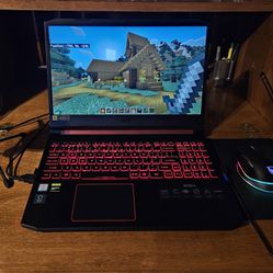 Acer Nitro 5 Gaming Laptop/Mouse/Mic BUNDLE