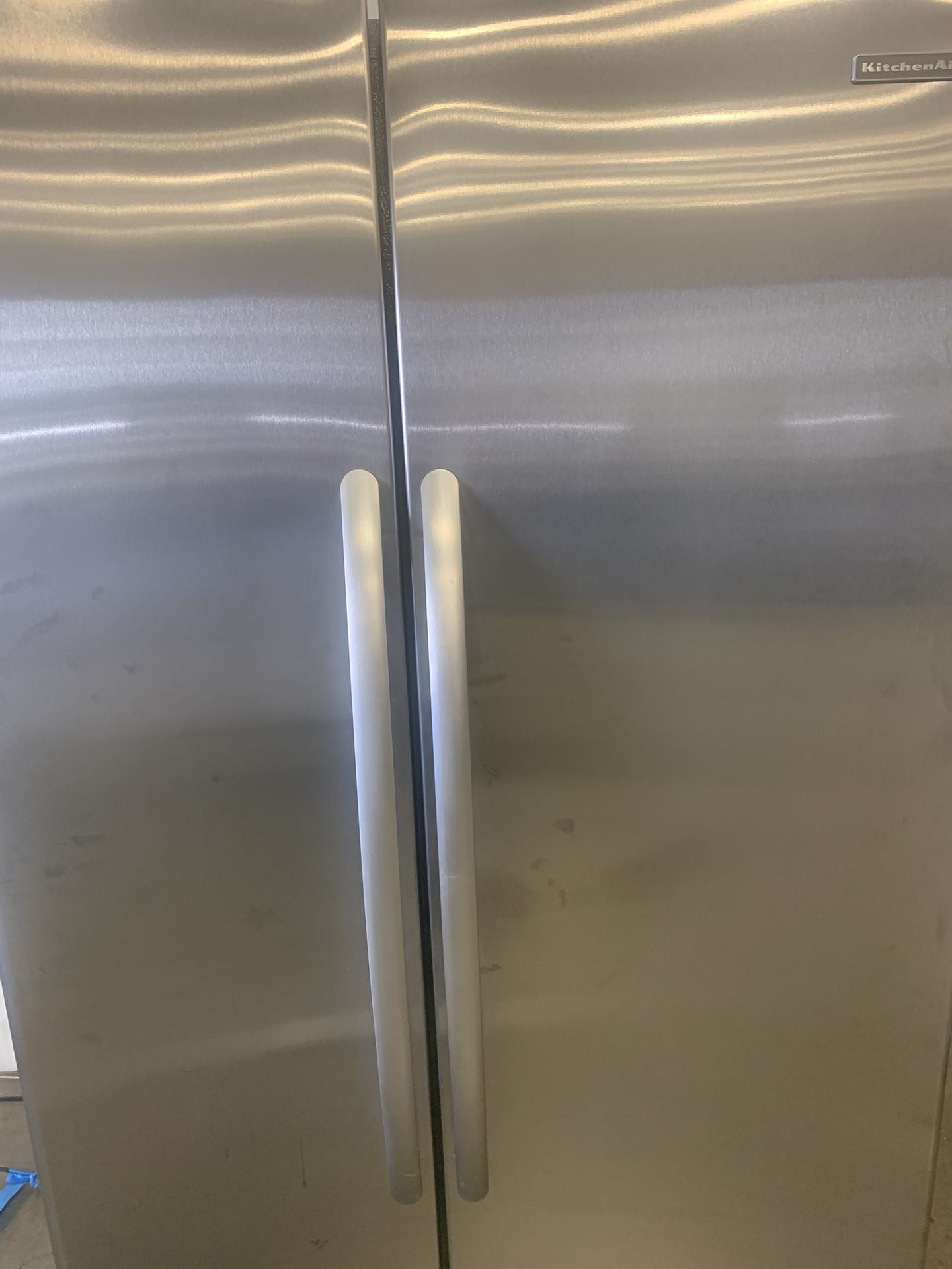 Kitchen aid fridge.