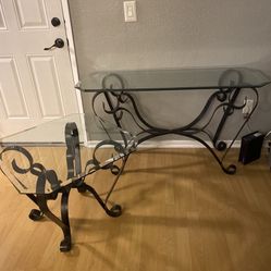 Glass/metal  Tables
