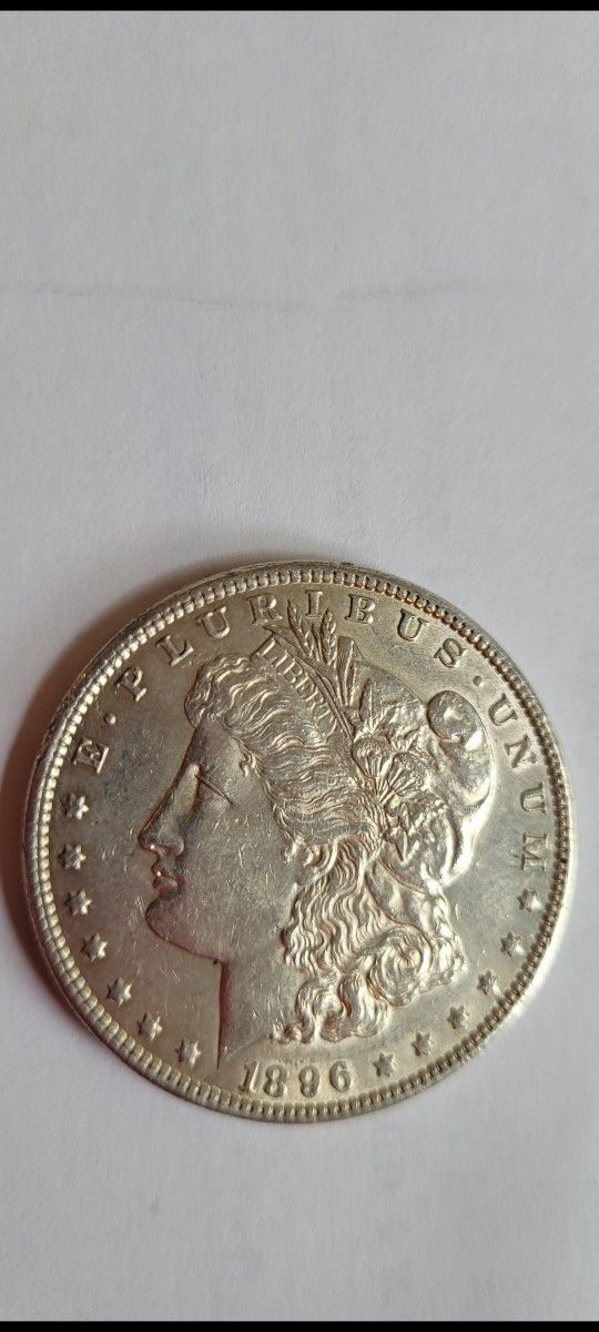 1896 (P) Morgan Silver Dollar