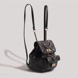 Black Women's Backpack  