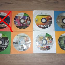 Xbox 360 Loose Games Lot