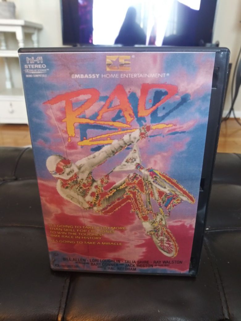 RAD movie Dvd RARE! (BMX)