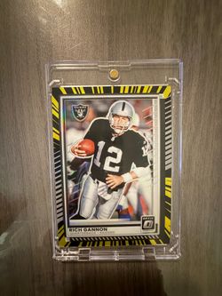 2025 Panini Donruss Optic Rich Gannon Electricity /75 #141 Oakland Raiders