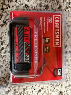 CRAFTSMAN Battery 4.0AH