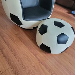 Kids Sofa Chair With Ottoman