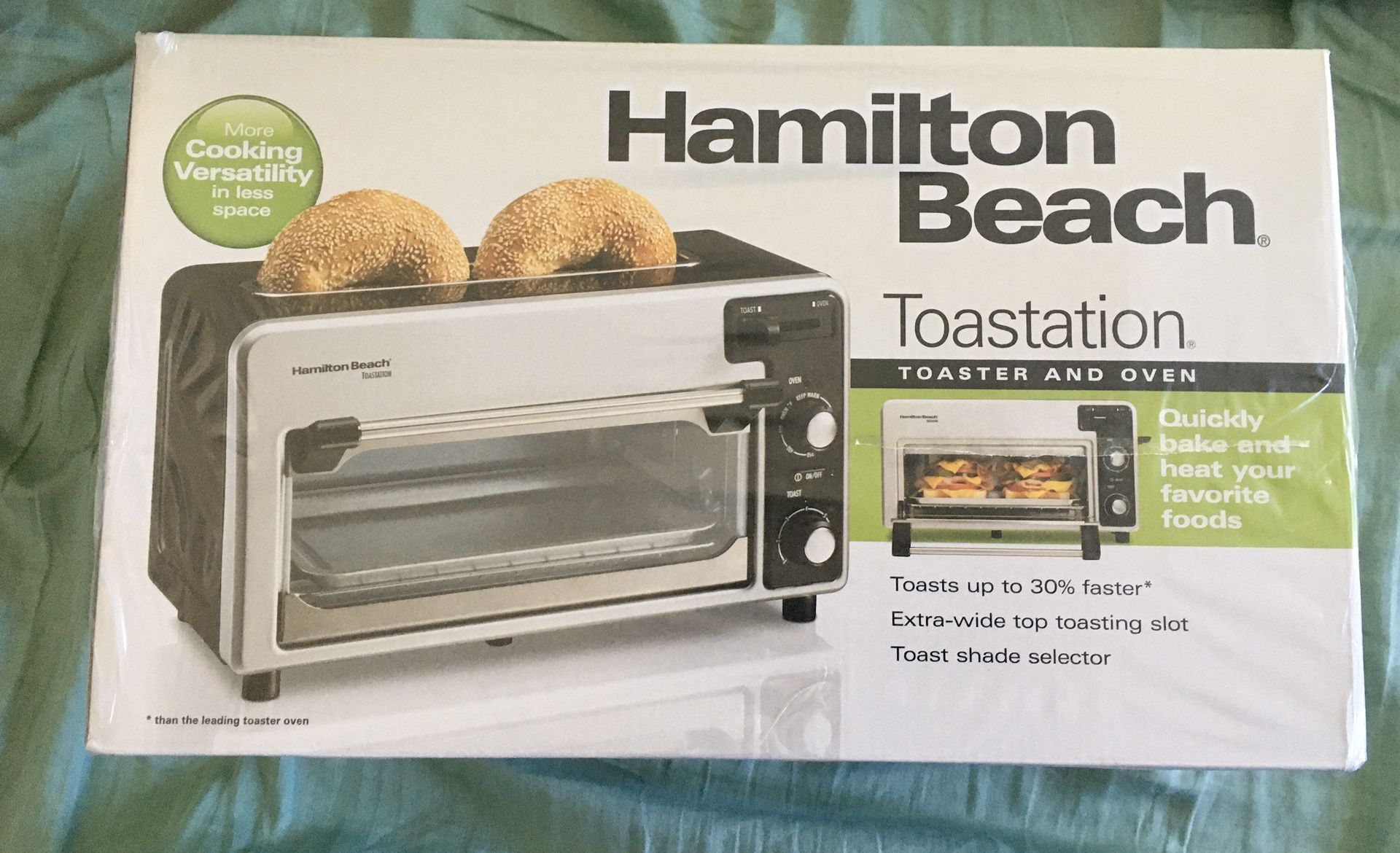 Hamilton Beach Toastation 22720 Toaster Oven & Toaster Combo Space