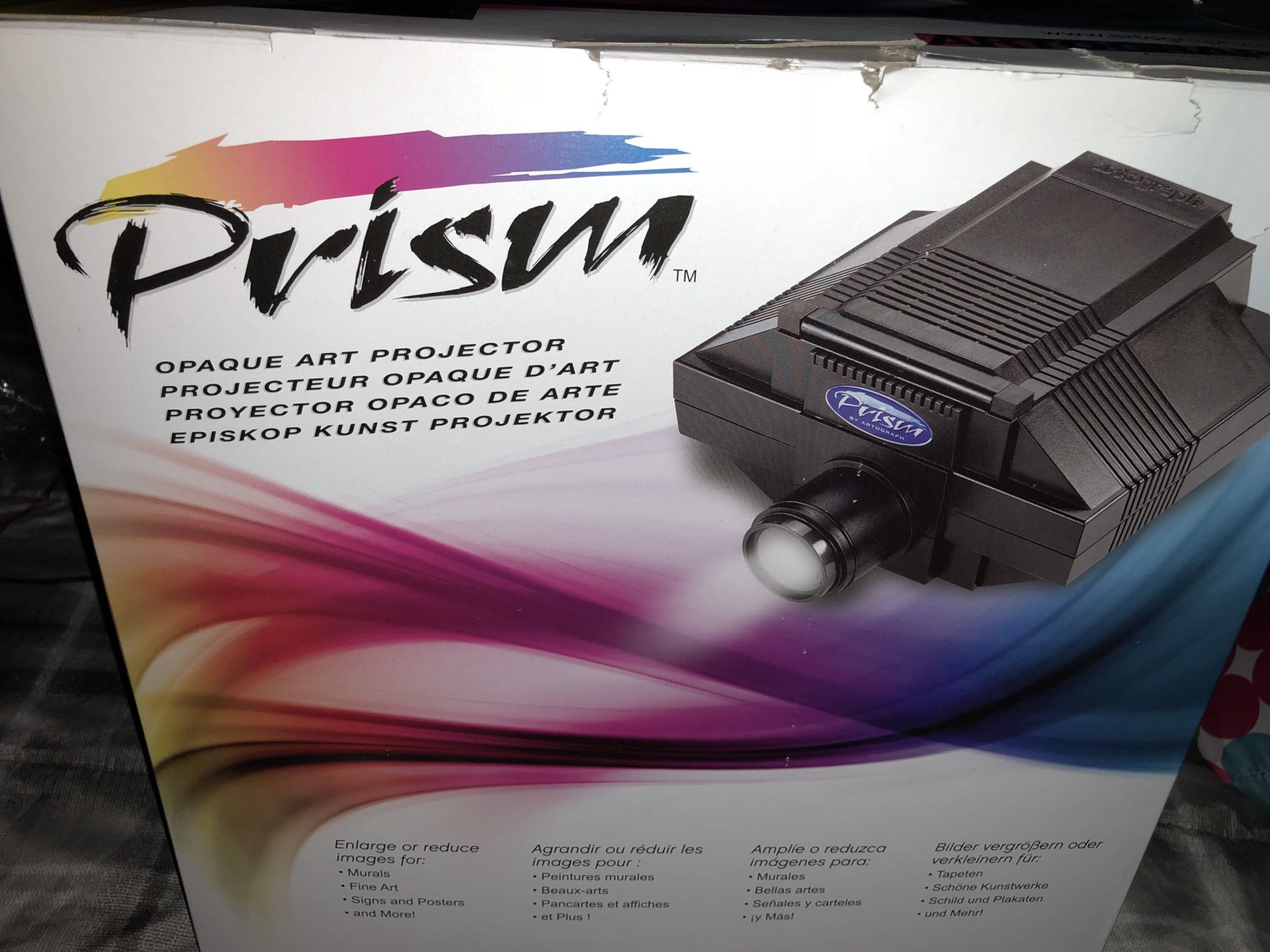 Prism Opaque Art Projector and Accessories