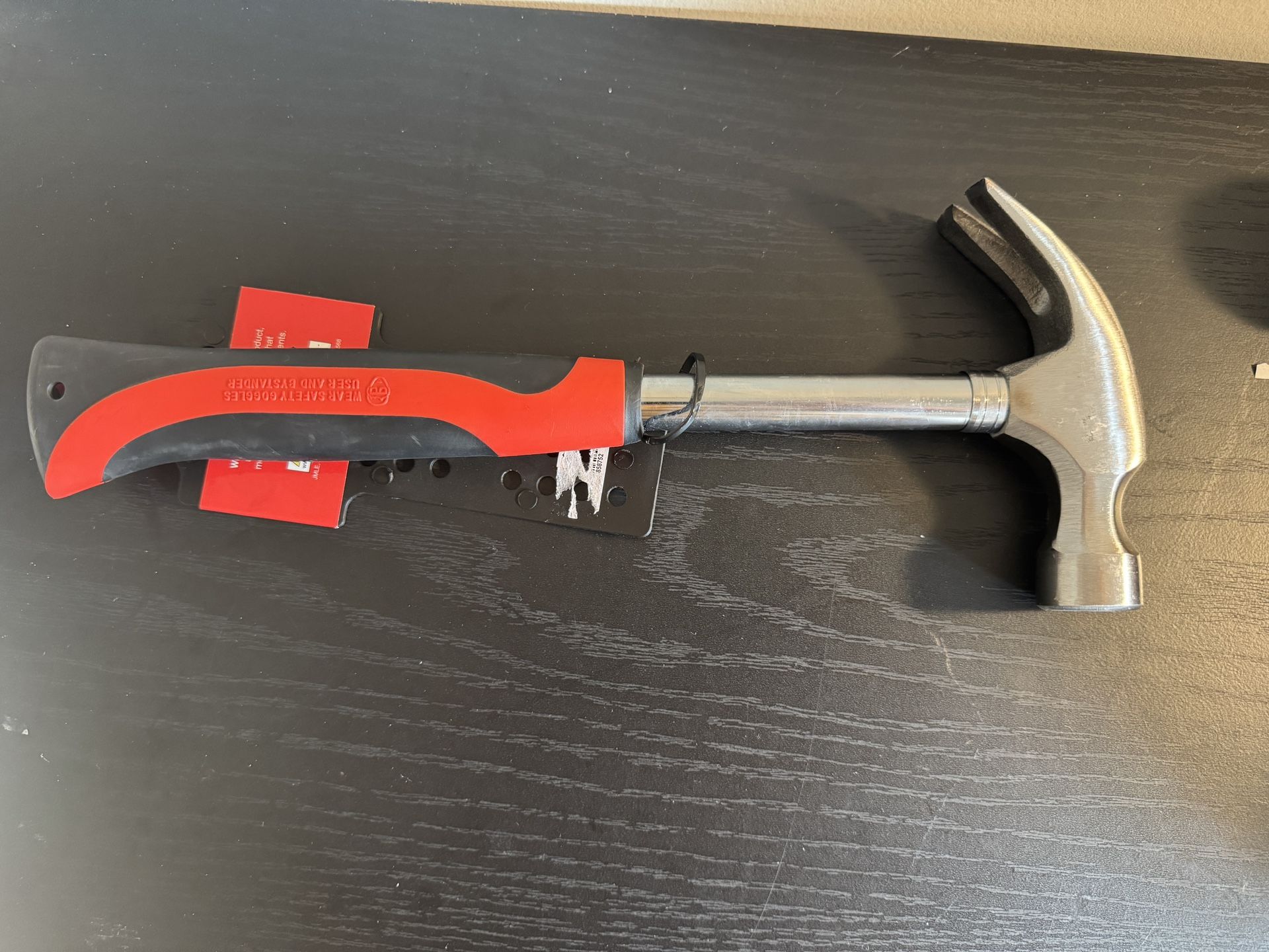 Trisonic Claw Hammer, 16 Oz, One-piece with Nail Holder, Air Cushion Hand 