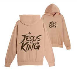 Jesus is King Pullover Hoodie XL