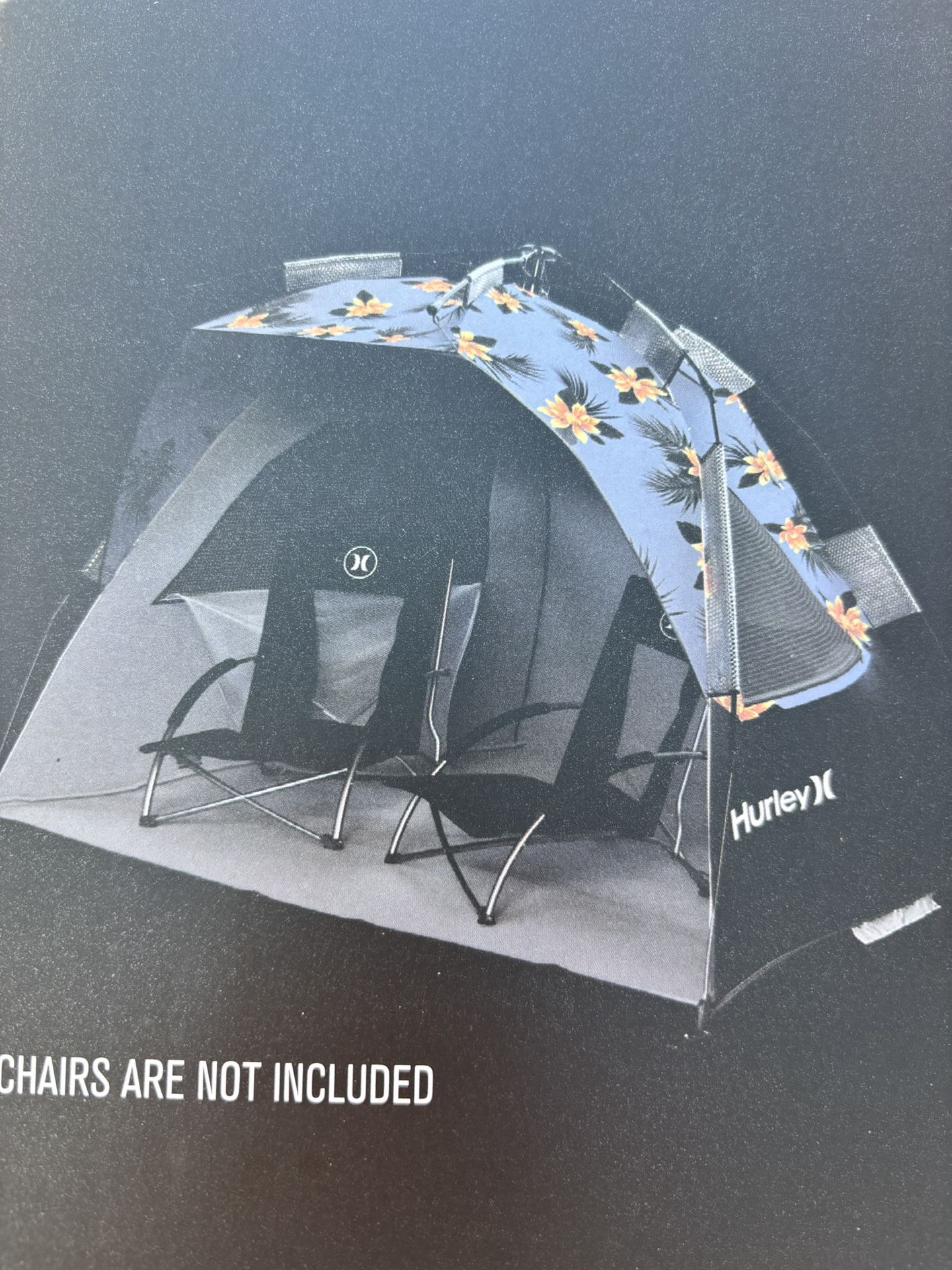 Hurley One-Pull Set Up Beach Tent (3 Available)