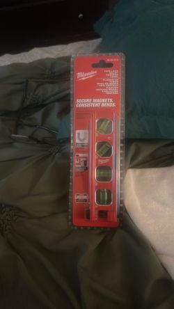Brand new Milwaukee pipe lock billet torpedo level