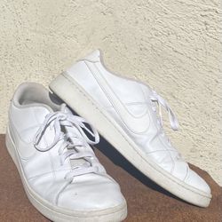 Nike White Mens Shoes Size 13.