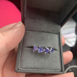 Tanzanite Ring and Bracelet Set