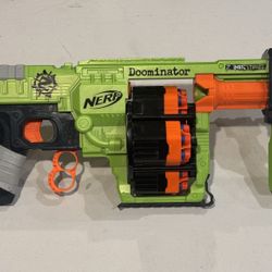 NERF Zombie Doominator w/ fully loaded cylinders (4x6rd)