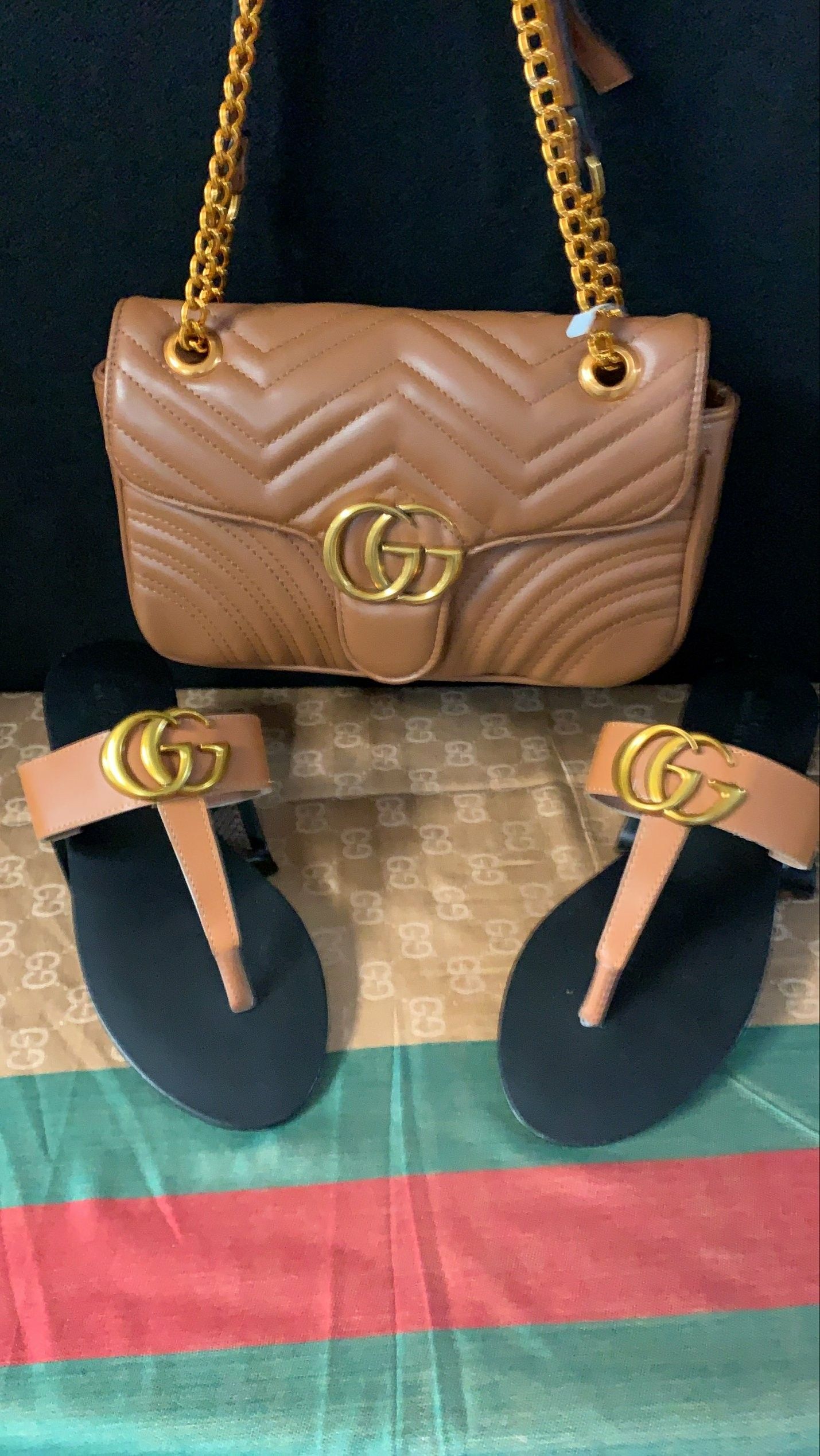 Purse and Sandals