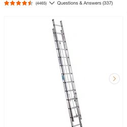 COMPLETE Werner Scaffolding Set - 24ft Ladders, Plank, Jacks, Stabilizers