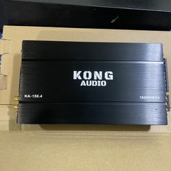 New Kong Audio 4-Channel Class D Full Range Amplifier  $100 Each