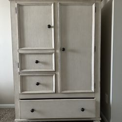 Armoire Dresser/ Wardrobe With Selves 